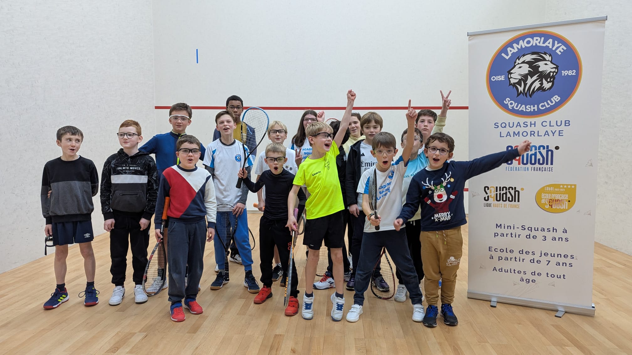 Squash Racket Club de Lamorlaye Photo x